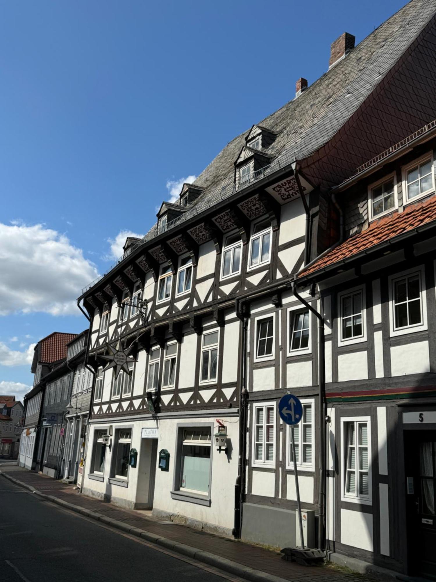 Goldener Stern Hotel Goslar Exterior foto