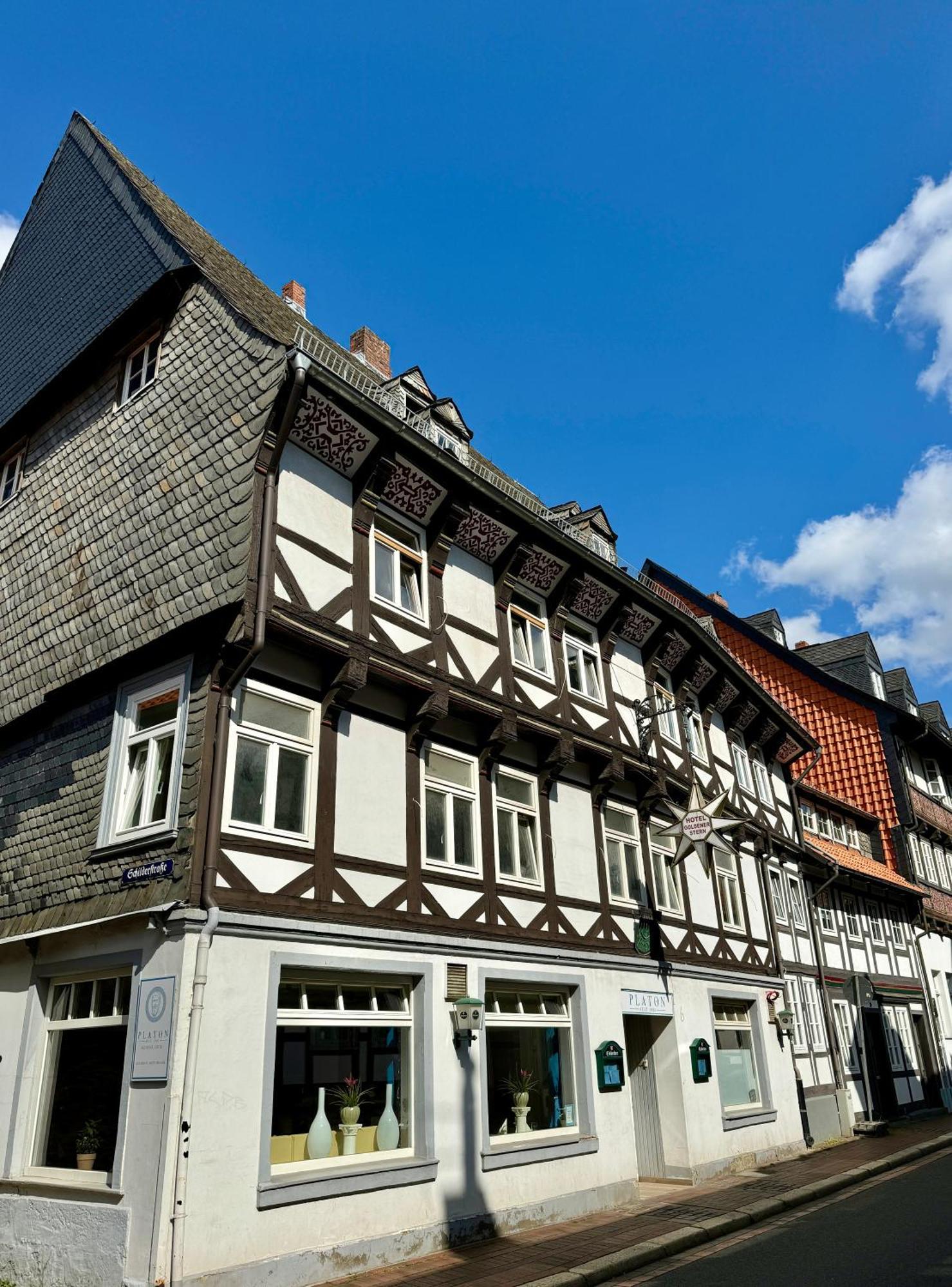 Goldener Stern Hotel Goslar Exterior foto